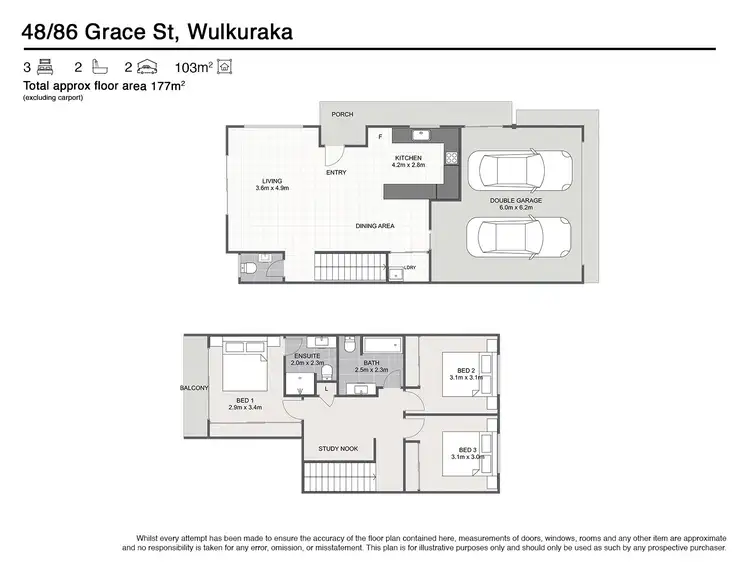 Floorplan of Homely house listing, 48/86 Grace Street, Wulkuraka QLD 4305