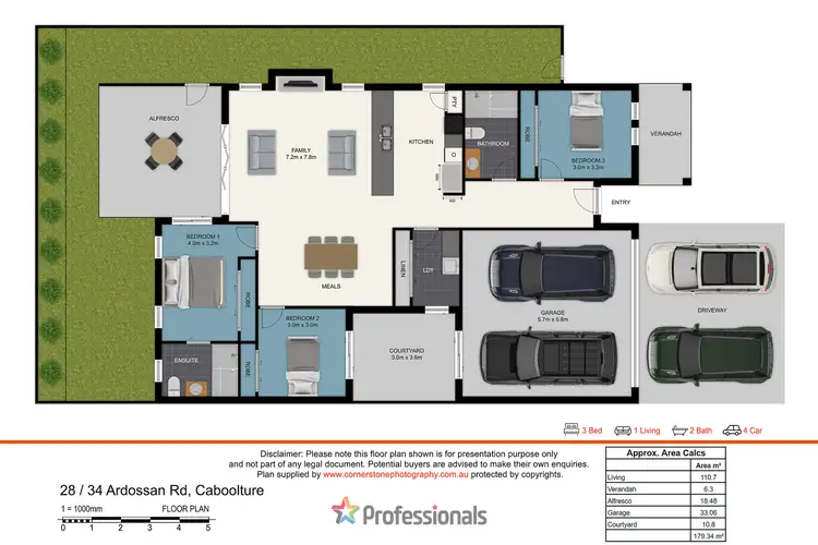 Floorplan of Homely house listing, 28/34 Ardrossan Road, Caboolture QLD 4510