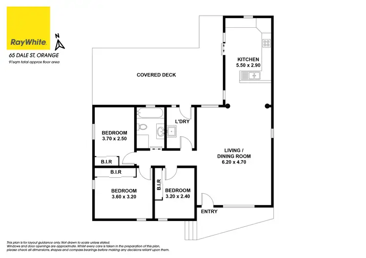 Floorplan of Homely house listing, 65 Dale Street, Orange NSW 2800