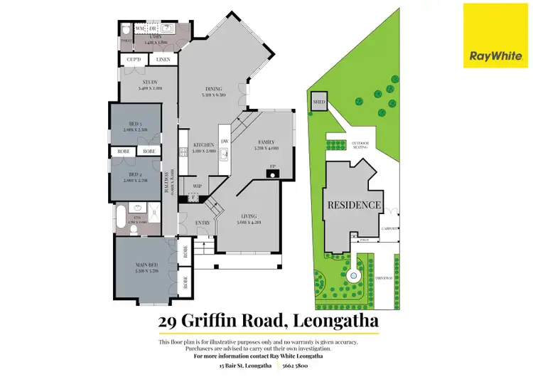 Floorplan of Homely house listing, 29 Griffin Road, Leongatha VIC 3953