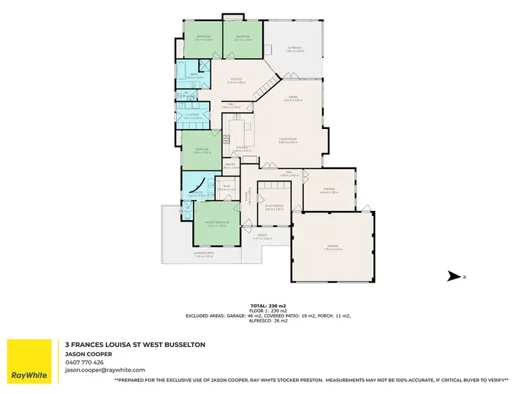 Floorplan of Homely house listing, 3 Frances Louisa Street, West Busselton WA 6280