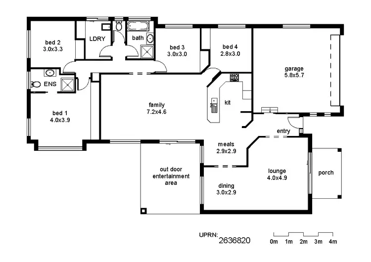 Floorplan of Homely house listing, Address available on request
