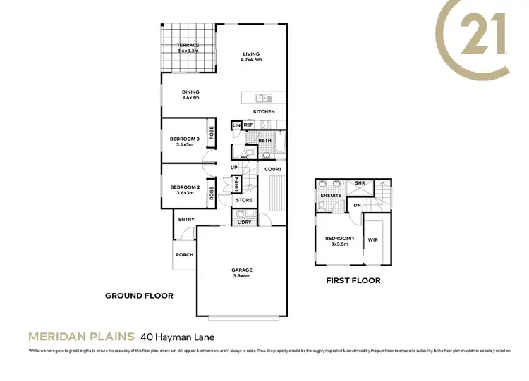 Floorplan of Homely house listing, 40 Hayman Lane, Meridan Plains QLD 4551