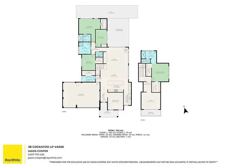 Floorplan of Homely house listing, 38 Cockatoo Loop, Vasse WA 6280