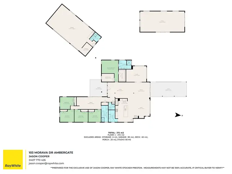 Floorplan of Homely house listing, 103 Morava Drive, Ambergate WA 6280