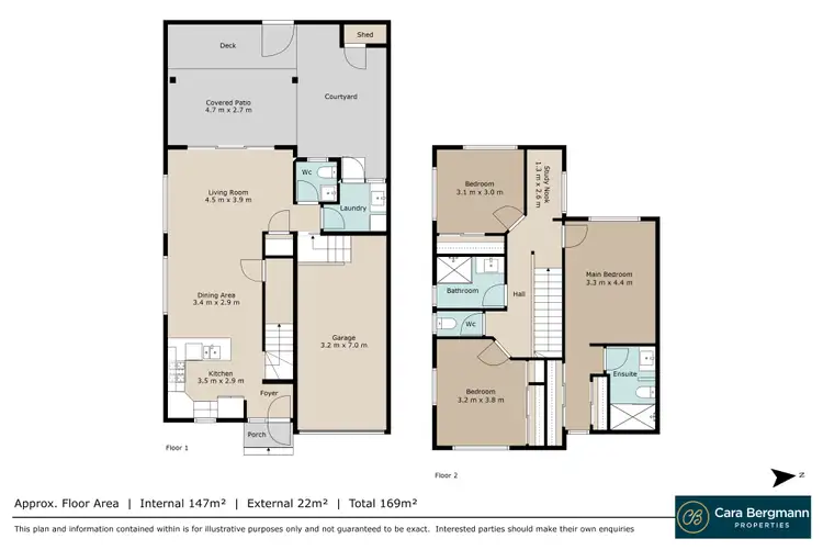 Floorplan of Homely townhouse listing, 15/128 Barton Street, Everton Park QLD 4053