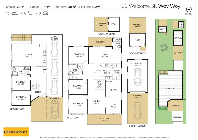 Floorplan of Homely house listing, 32 Welcome Street, Woy Woy NSW 2256