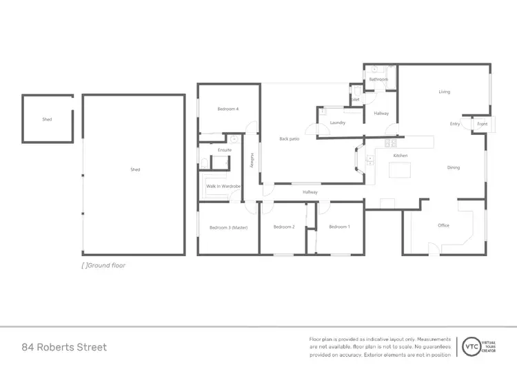 Floorplan of Homely house listing, 84 Roberts Street, Kalgoorlie WA 6430