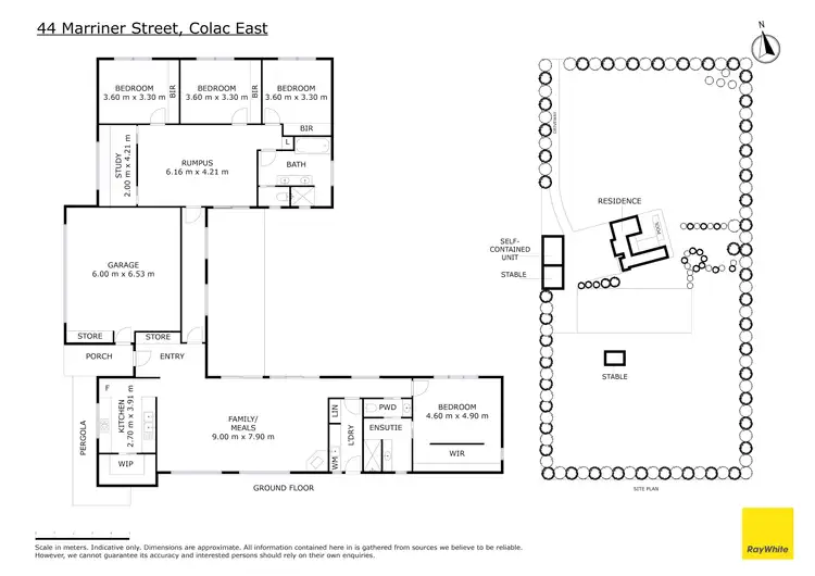 Floorplan of Homely house listing, 44 Marriner Street, Colac VIC 3250