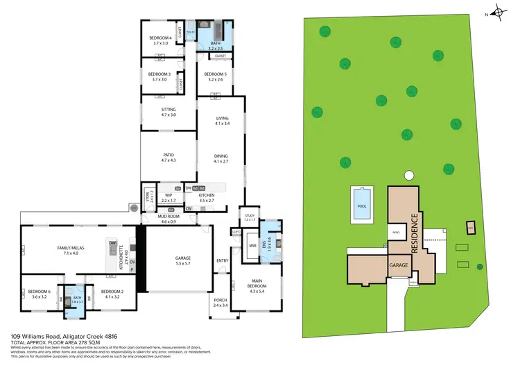 Floorplan of Homely house listing, 109 Williams Road, Alligator Creek QLD 4816