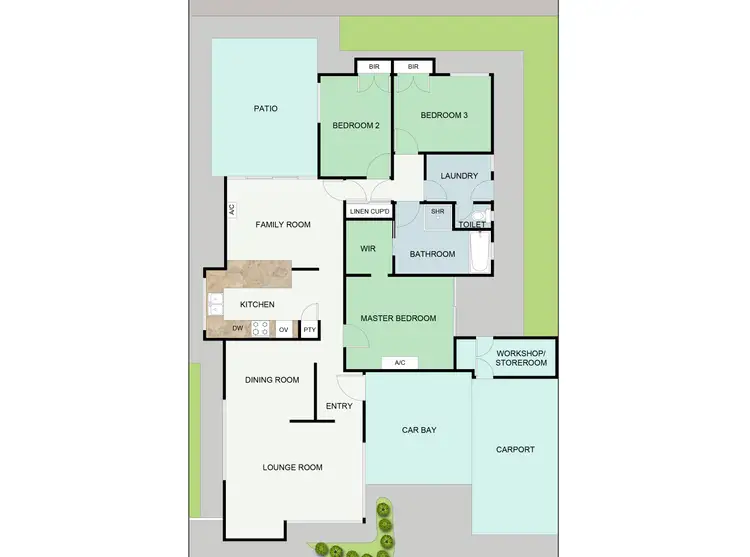 Floorplan of Homely house listing, 23B Inveraray Crescent, Hamersley WA 6022