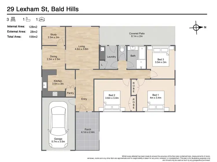 Floorplan of Homely house listing, 29 Lexham Street, Bald Hills QLD 4036