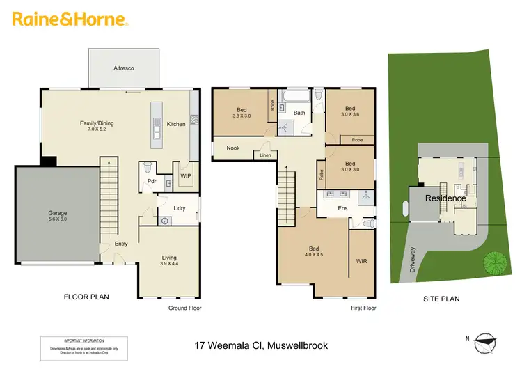 Floorplan of Homely house listing, 17 Weemala Place, Muswellbrook NSW 2333