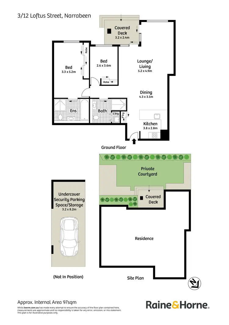 Floorplan of Homely apartment listing, 3/12 Loftus Street, Narrabeen NSW 2101