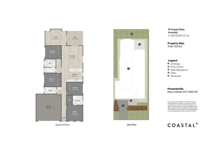 Floorplan of Homely house listing, 15 Aspen Way, Arundel QLD 4214