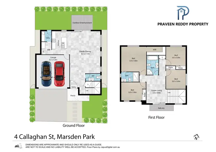 Floorplan of Homely house listing, 4 Callaghan St, Marsden Park NSW 2765