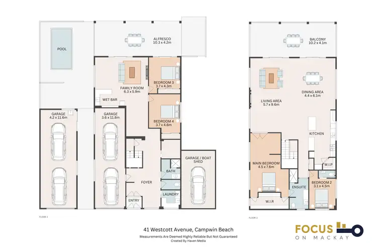 Floorplan of Homely house listing, 41 Westcott Avenue, Campwin Beach QLD 4737