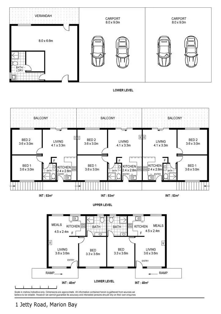 Floorplan of Homely other listing, 1 Jetty Road, Marion Bay SA 5575