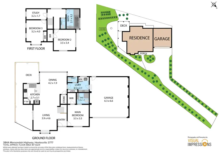 Floorplan of Homely house listing, 384A Maroondah Highway, Healesville VIC 3777