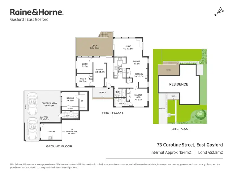 Floorplan of Homely house listing, 73 Caroline Street, East Gosford NSW 2250