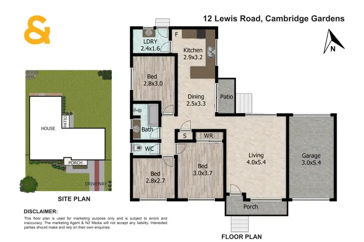 Floorplan of Homely house listing, 12 Lewis Road, Cambridge Gardens NSW 2747