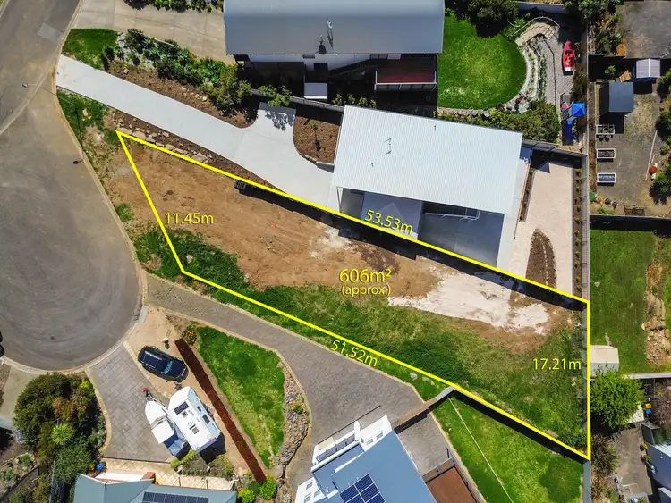 Floorplan of Homely land listing, 1 Jill Court, Encounter Bay SA 5211