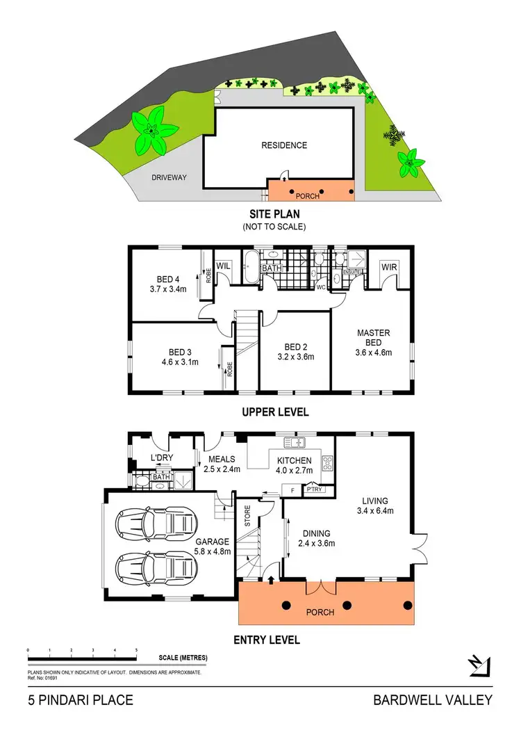 Floorplan of Homely house listing, 5 Pindari Place, Bardwell Valley NSW 2207