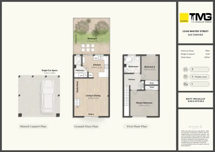 Floorplan of Homely townhouse listing, 13/60-78 Whitby Street, Southport QLD 4215