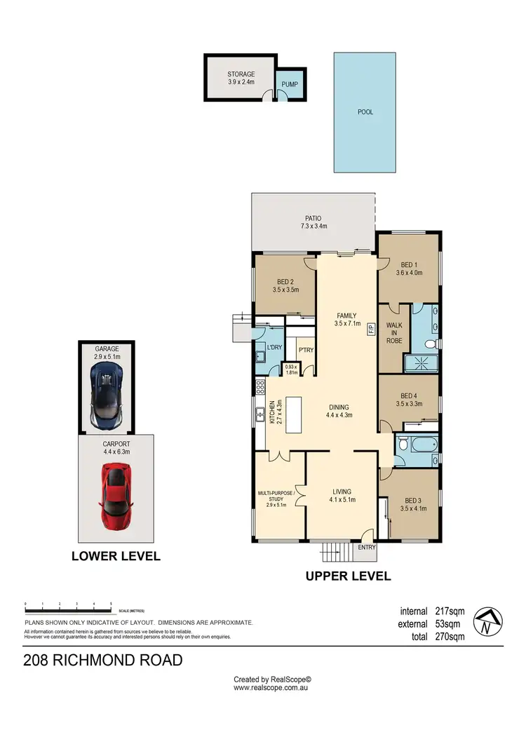 Floorplan of Homely house listing, 208 Richmond Road, Morningside QLD 4170
