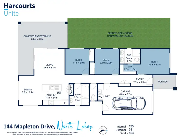 Floorplan of Homely house listing, 144 Mapleton Drive, North Lakes QLD 4509