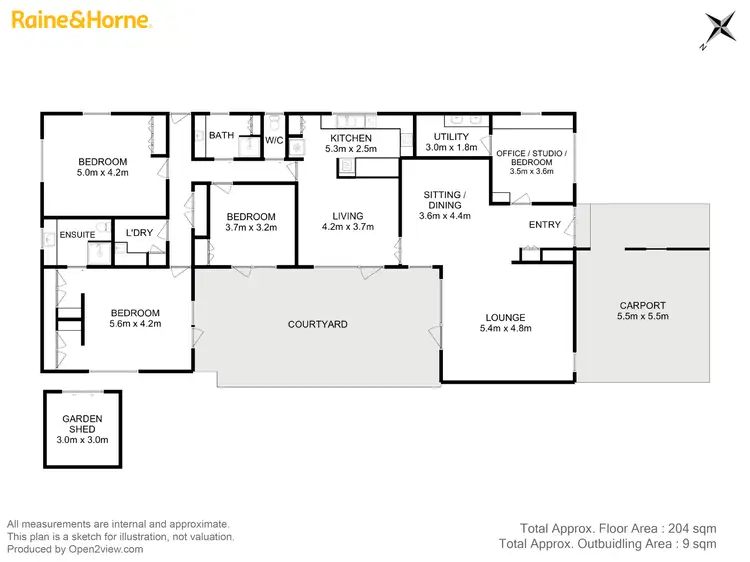 Floorplan of Homely house listing, 5 Rollins Avenue, Kingston Beach TAS 7050