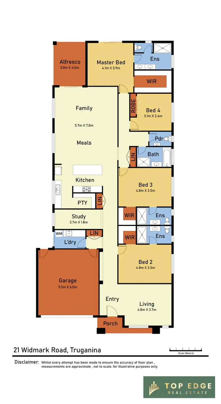 Floorplan of Homely house listing, 21 Widmark road, Truganina VIC 3029