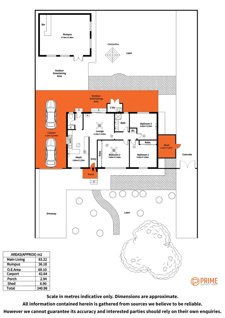 Floorplan of Homely house listing, 29 Mataro Avenue, Ingle Farm SA 5098