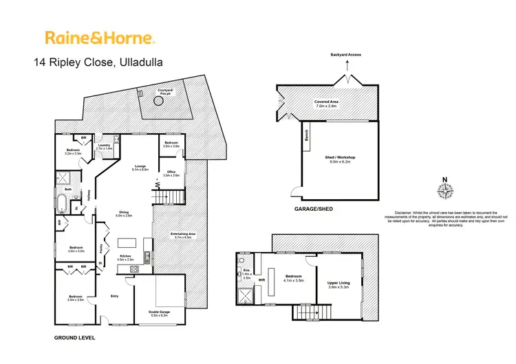 Floorplan of Homely house listing, 14 Ripley Close, Ulladulla NSW 2539