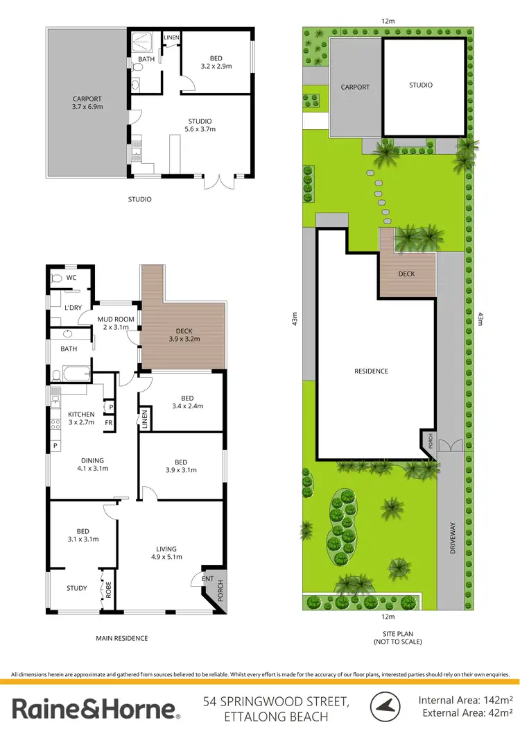 Floorplan of Homely house listing, 54 Springwood Street, Ettalong Beach NSW 2257