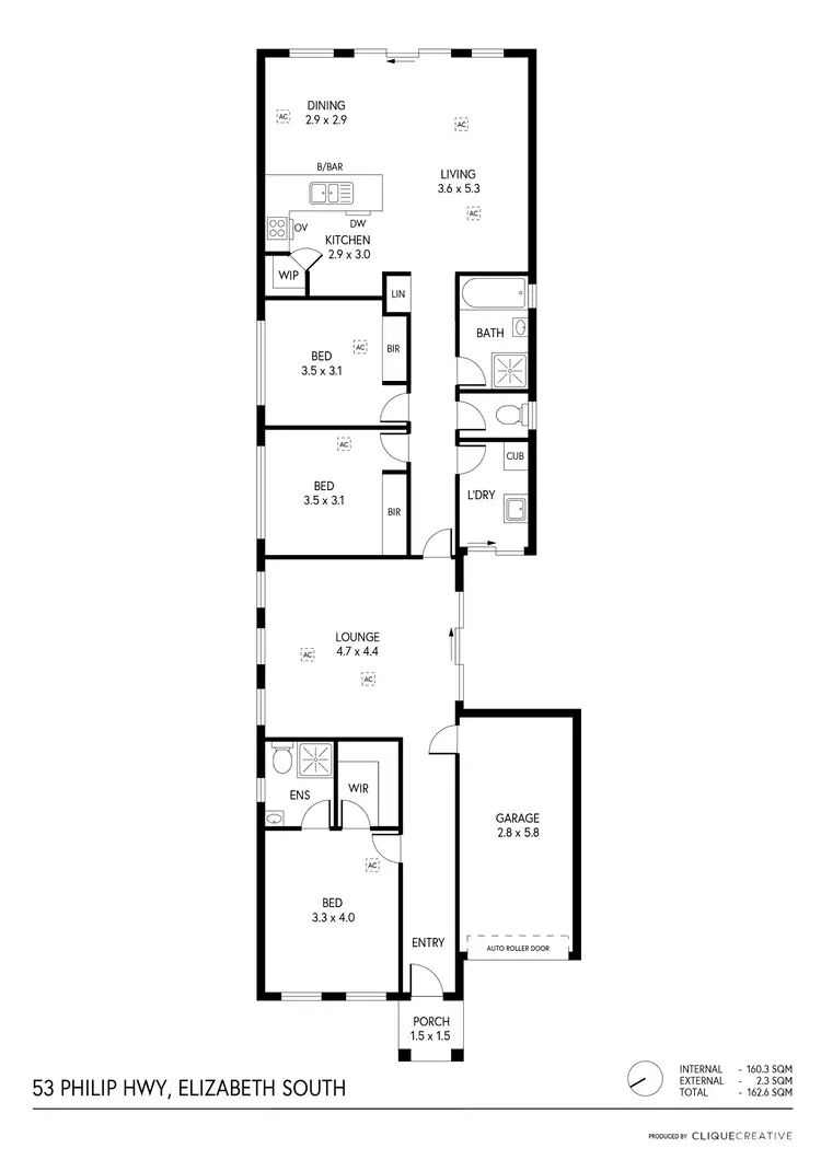 Floorplan of Homely house listing, 53 Philip Highway, Elizabeth South SA 5112