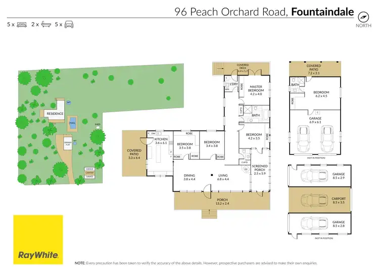 Floorplan of Homely rural property listing, 96 Peach Orchard Road, Fountaindale NSW 2258