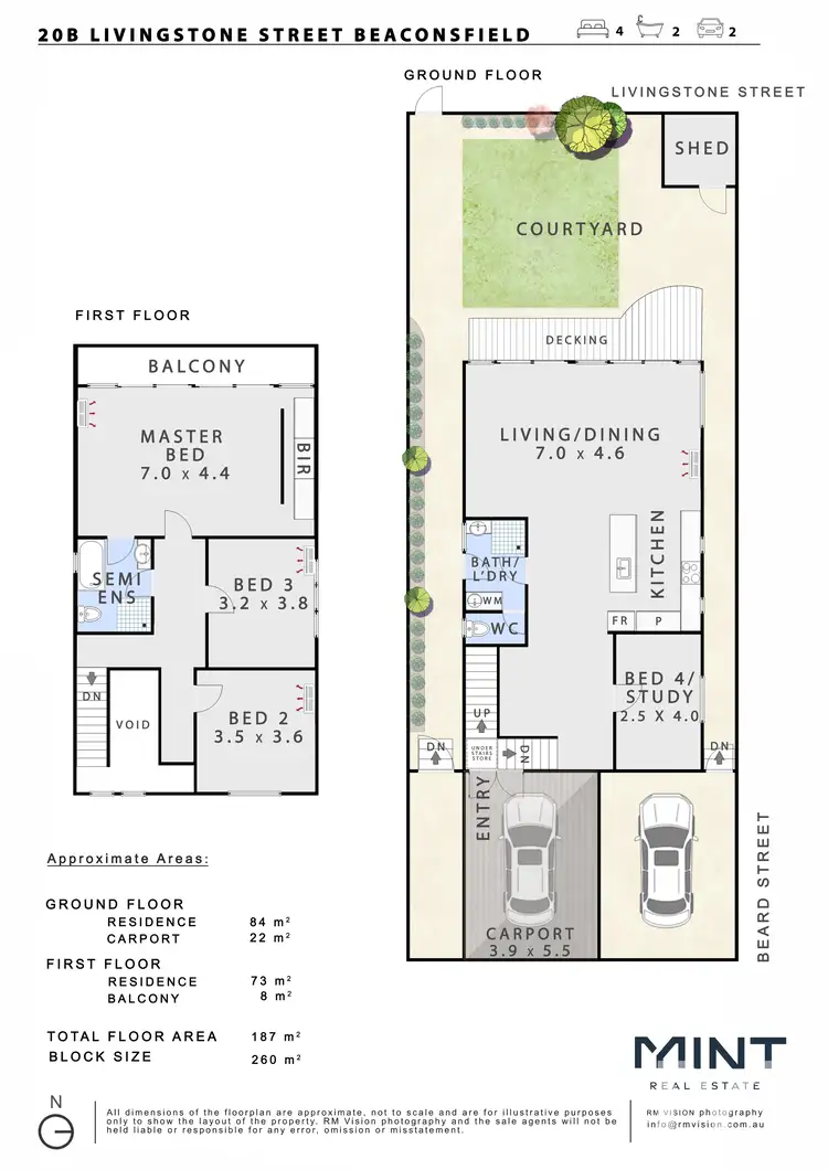 Floorplan of Homely house listing, 20B Livingstone Street, Beaconsfield WA 6162