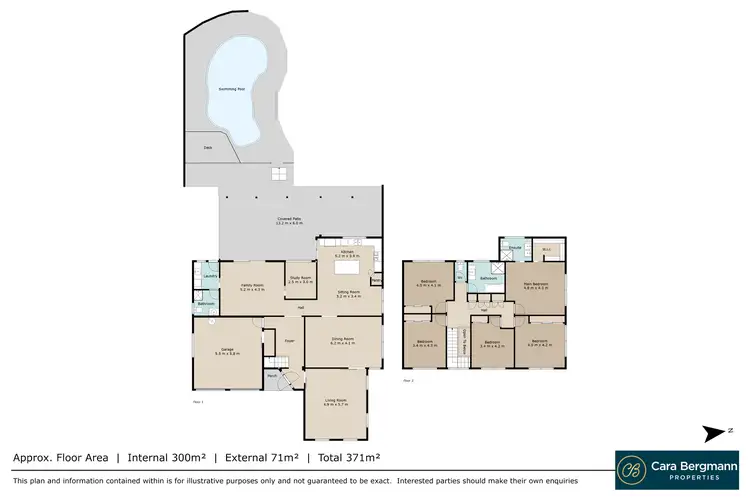 Floorplan of Homely house listing, 55 Oakmont Crescent, Albany Creek QLD 4035