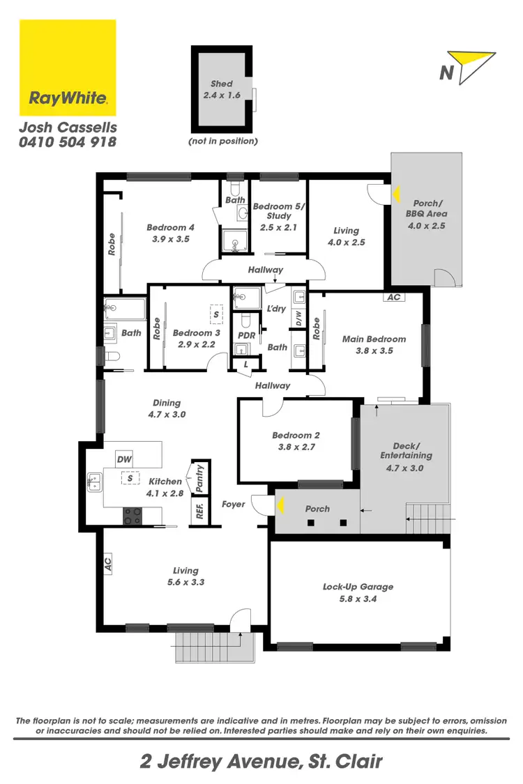 Floorplan of Homely house listing, 2 Jeffrey Avenue, St Clair NSW 2759