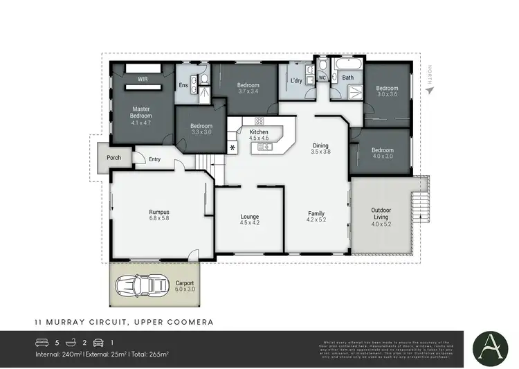 Floorplan of Homely house listing, 11 Murray Circuit, Upper Coomera QLD 4209