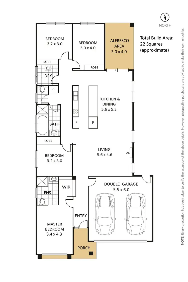 Floorplan of Homely house listing, 21 Cobram Street, Tarneit VIC 3029