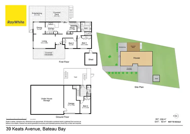 Floorplan of Homely house listing, 39 Keats Avenue, Bateau Bay NSW 2261