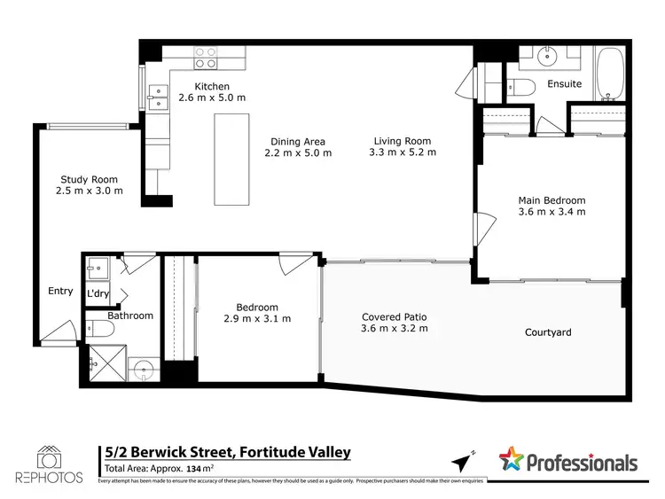 Floorplan of Homely house listing, 5/2 Berwick Street, Fortitude Valley QLD 4006