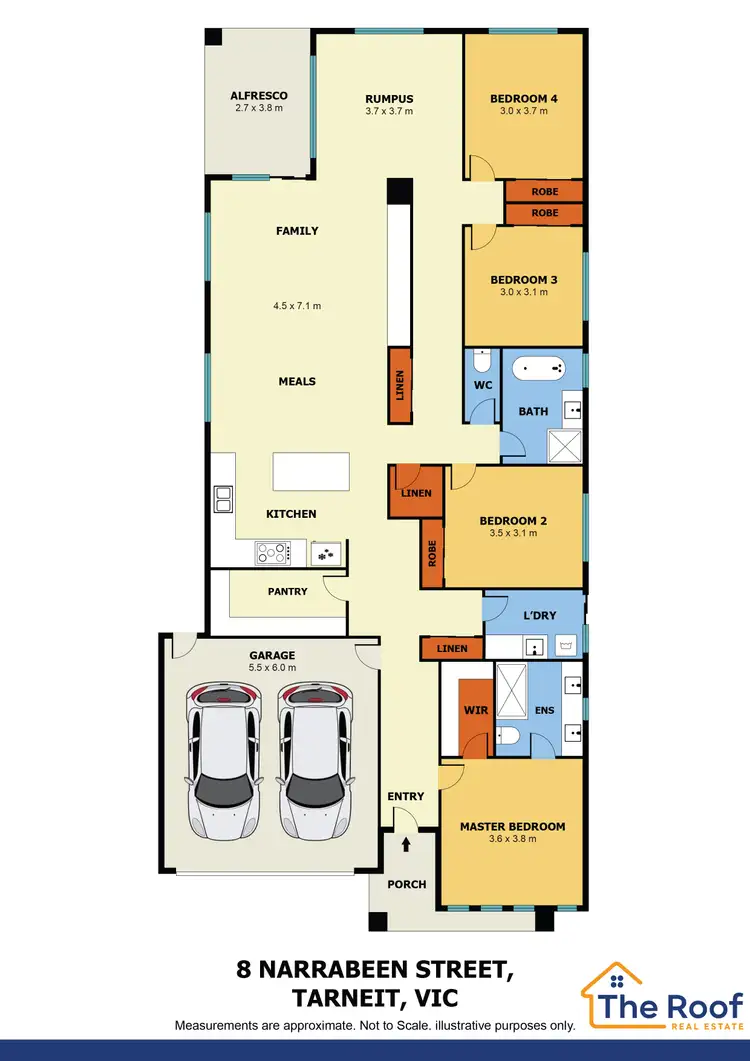 Floorplan of Homely house listing, 8 Narrabeen Street, Tarneit VIC 3029