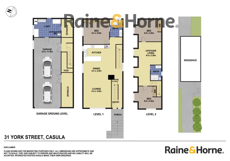 Floorplan of Homely house listing, 31 York Street, Casula NSW 2170