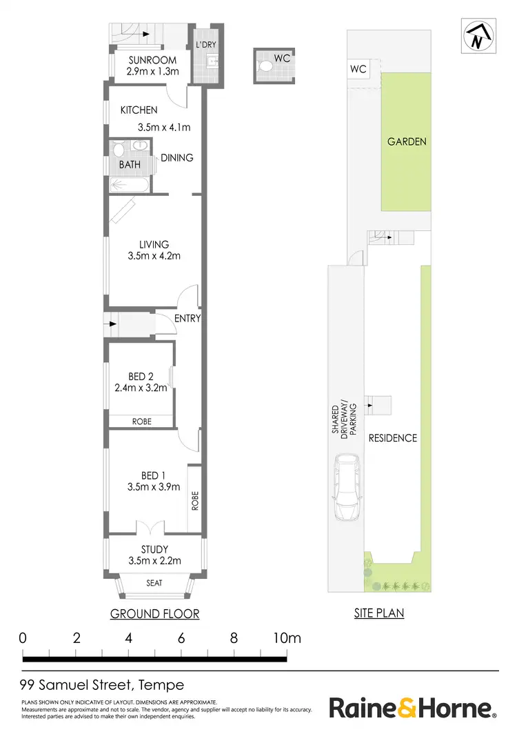 Floorplan of Homely house listing, 99 Samuel Street, Tempe NSW 2044