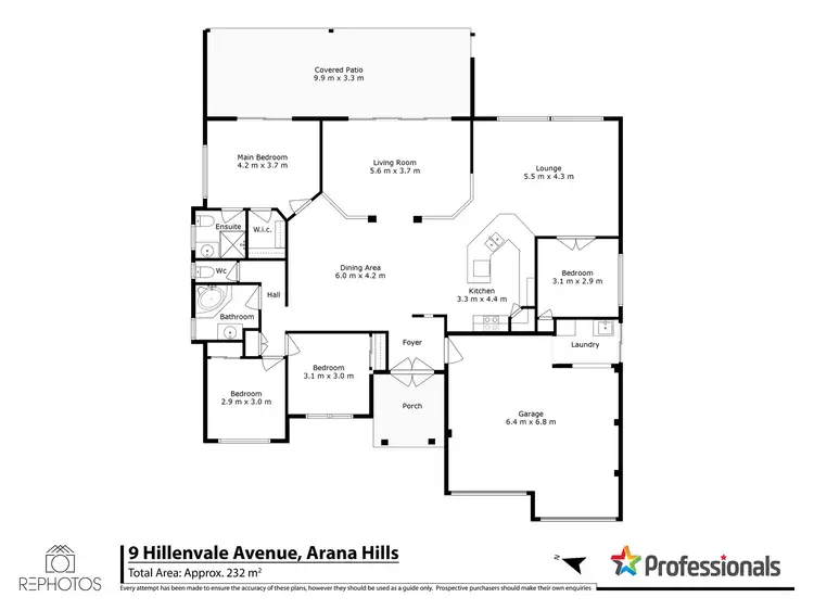 Floorplan of Homely house listing, 9 Hillenvale Avenue, Arana Hills QLD 4054