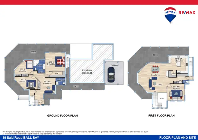 Floorplan of Homely house listing, 19 Said Road, Ball Bay QLD 4741
