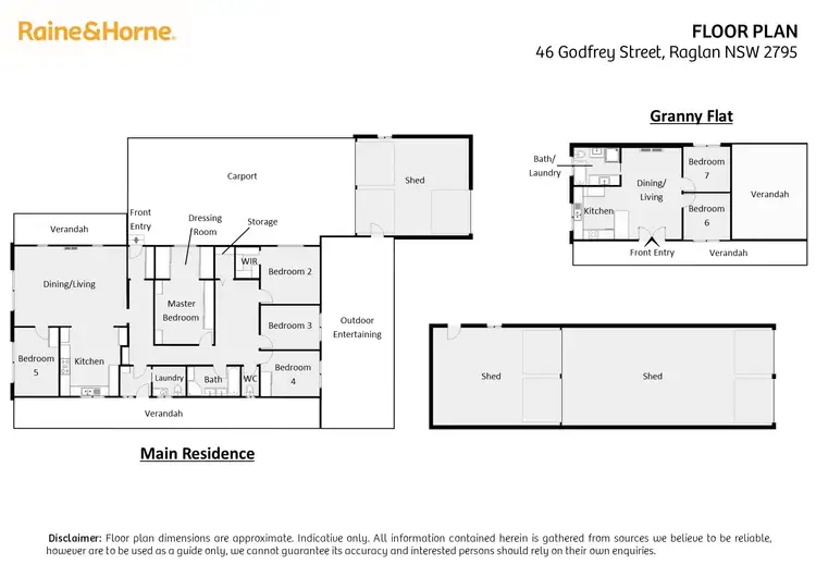 Floorplan of Homely house listing, 46 Godfrey Street, Raglan NSW 2795